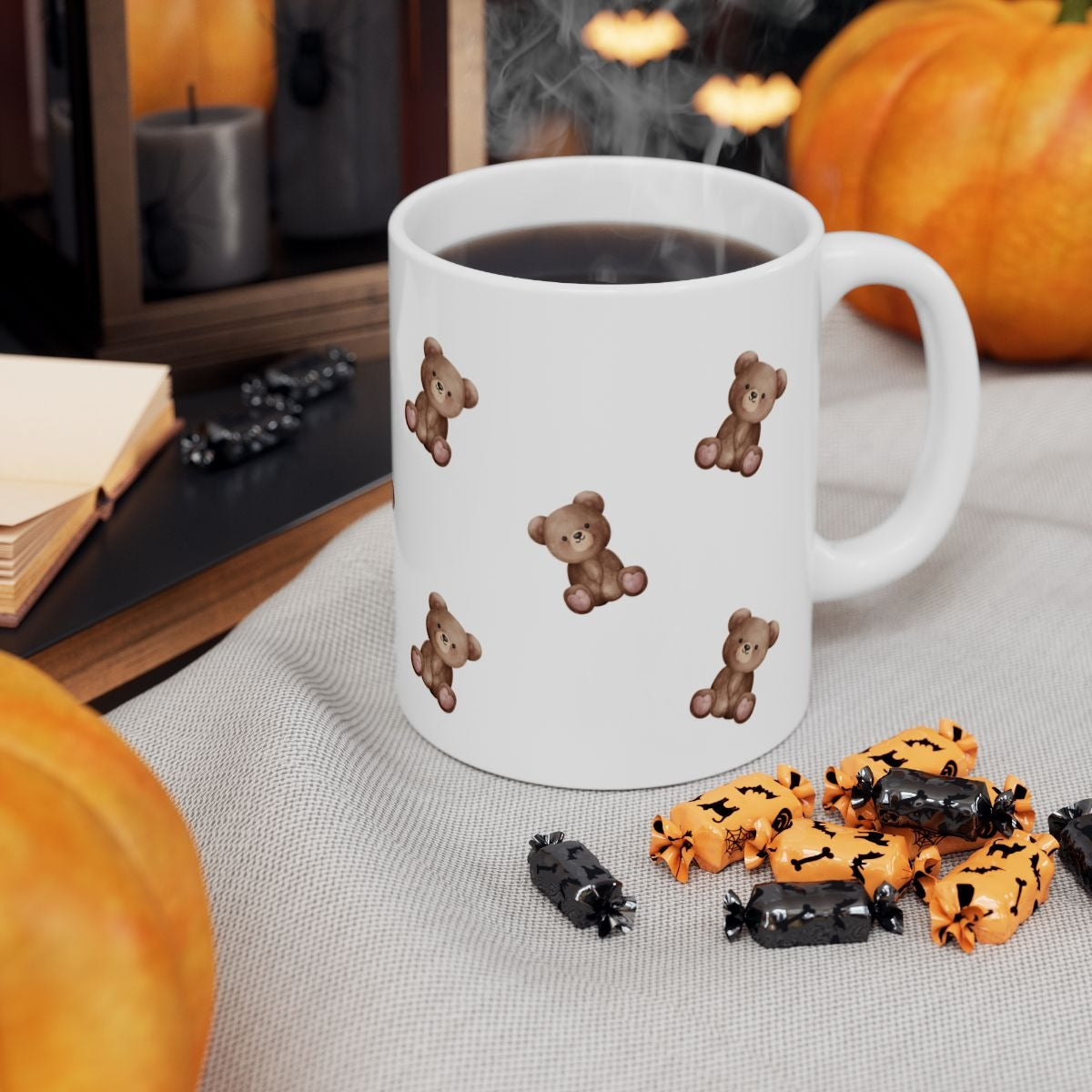 Brown Teddy Ceramic Mug || 350ML