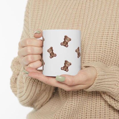 Brown Teddy Ceramic Mug || 350ML