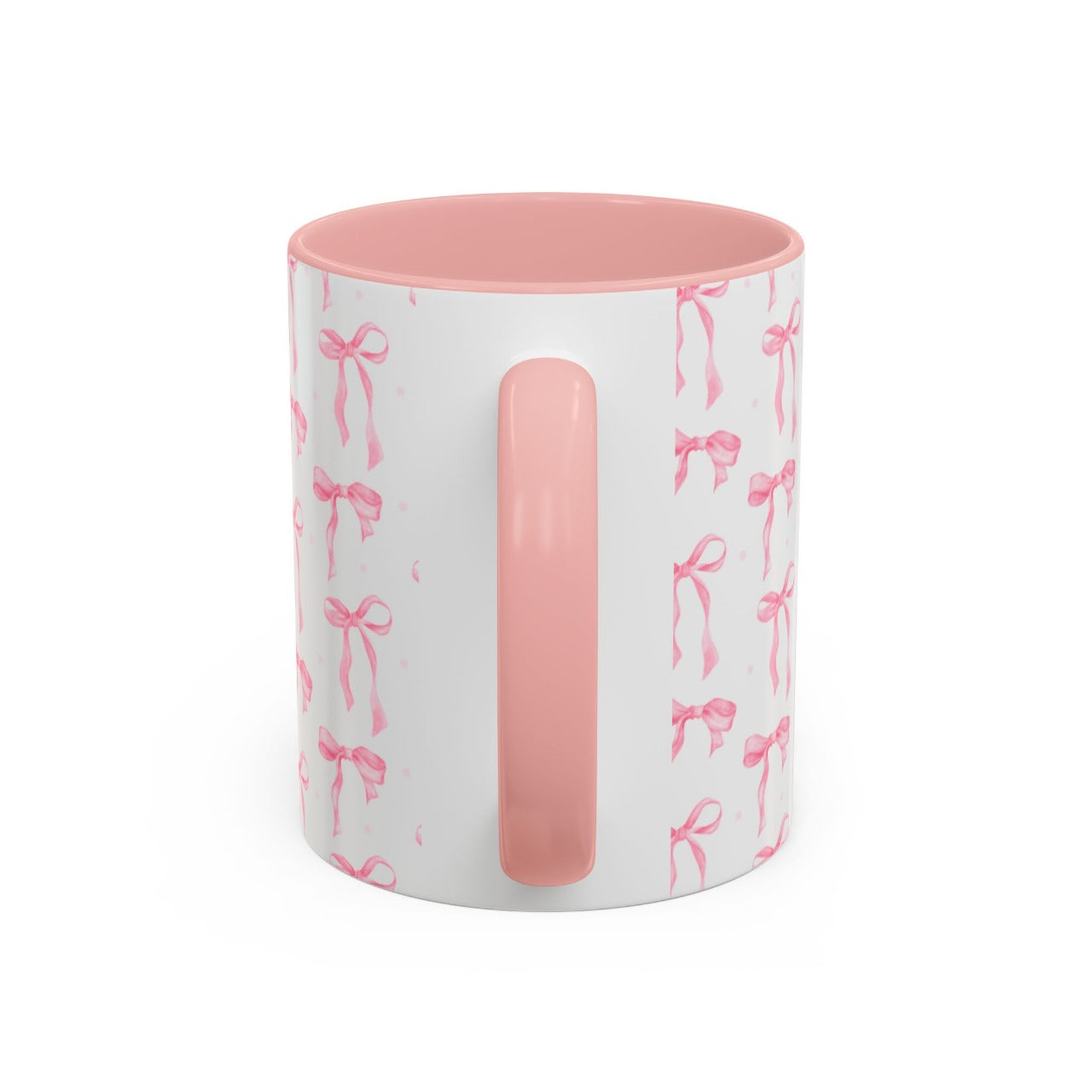 Pink Bow Ceramic Mug || 350ML