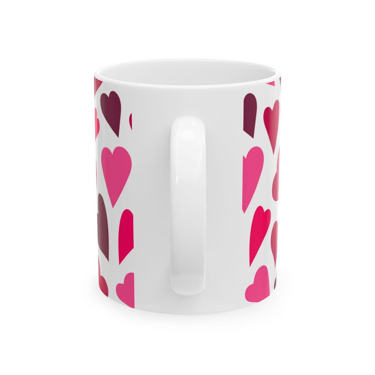 Red Hearts Ceramic Mug || 350ML