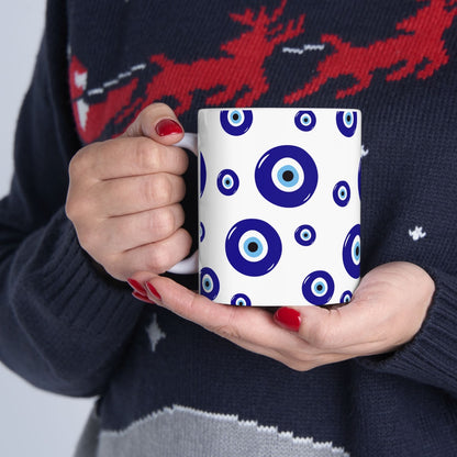 Evil Eye Ceramic Mug || 350ML