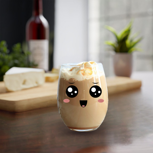 Cute Face #1 Balloon Glass || 530 ML || Borosilicate Glass